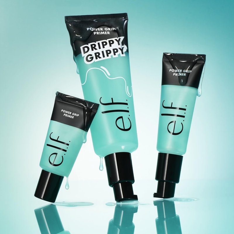 e.l.f. Power Grip Primer Jumbo, Gel-Based & Hydrating Face Primer for Smoothing Skin & Gripping Makeup, Moisturizing & Priming, Vegan & Cruelty-Free, 2.5 oz