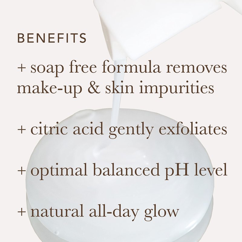 Alpha Skin Care Refreshing Face Wash, Gentle Soap-Free Formula, Citric AHA, Cleanses, Purifies, Tones & Restores pH, All Skin Types, Removes Make-Up & Oil, Anti-Aging Ingredients, 6 Oz