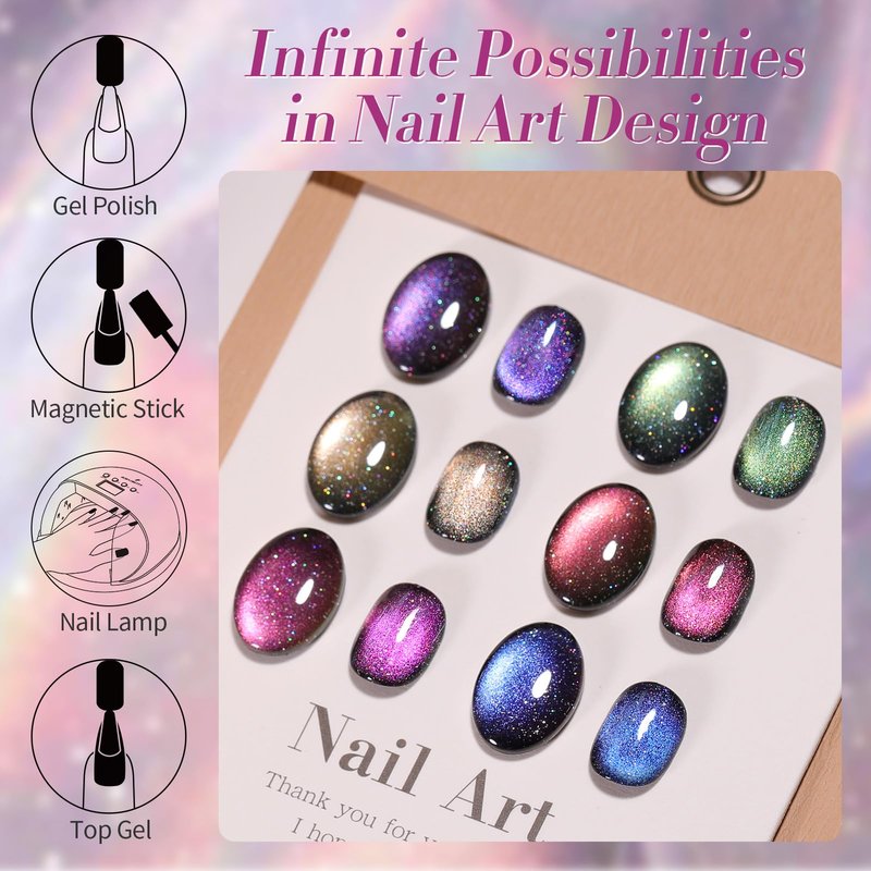 Born Pretty Cat Magnetic Eye Gel Nail Polish