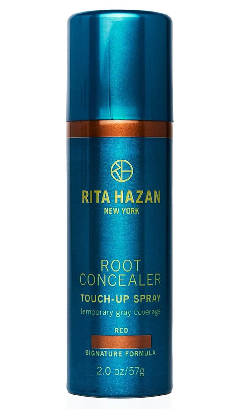 Rita Hazan Root Concealer Touch Up Spray - Instant Gray Root Coverage - Quick Drying, Water-Resistant - 2 oz Temporary Hair Color Spray