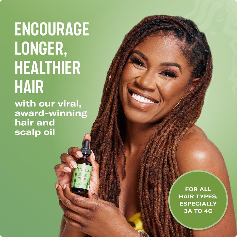 Mielle Organics Rosemary Mint Hair Oil & Masque | Nourishing Scalp Treatment
