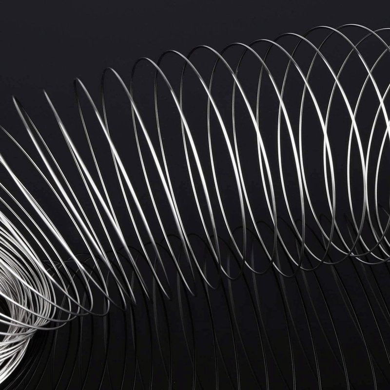 800 Loops Silver Memory Wire 22 Gauge Jewelry Wire Beading Wire for Jewelry Making, Rings, Necklace, Bracelet, DIY Crafting Wires