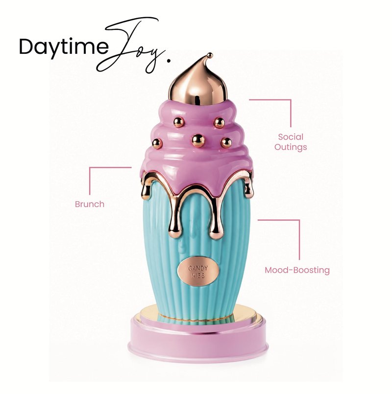 HOUSE OF DREAMS Candy Kiss Eau de Parfum (100ml) – Long-Lasting Sweet Candy Gourmand Fragrance, Fruity Berry Perfume for Women
