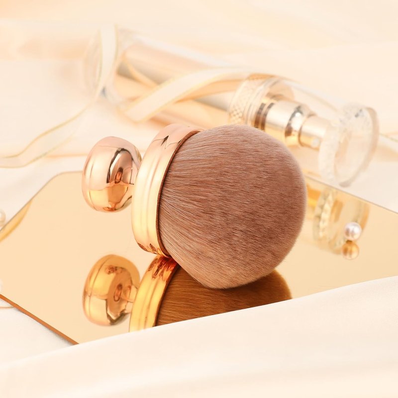 Docolor Extra Large Body Makeup Brush - 3-Inch Wide Head for Fast Full-Body Coverage | Soft Synthetic Fibers for Flawless Application