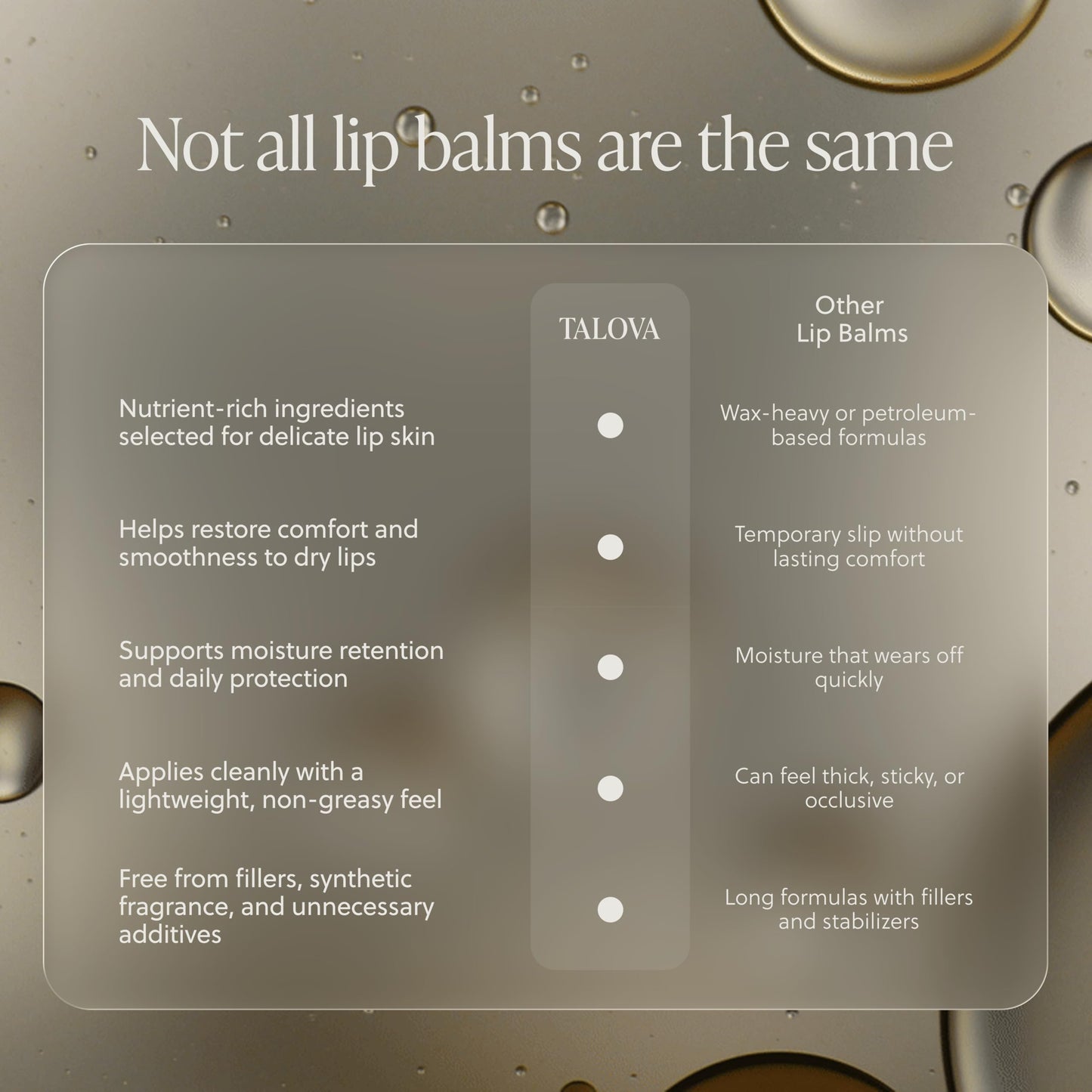 TALOVA - Grass-Fed Tallow Lip Balm, Lip Sleeping Mask, Overnight Moisturizer, Natural & Clean Moisturizing Lip Balm Vitamins A, D, E, & K, Nourishes and Smooths Dry & Chapped Lip (Coco Vanilla)