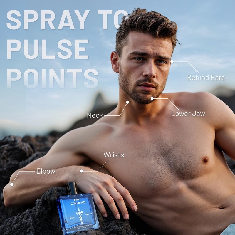 Pheromone Cologne for Men, 1.7fl.Oz Long-Lasting Scent Pheromone Perfume, Men's Cologne Fragrance to Enhance Confidence & Attraction, Perfume to Attract Women, 50 ml (pack of 1)