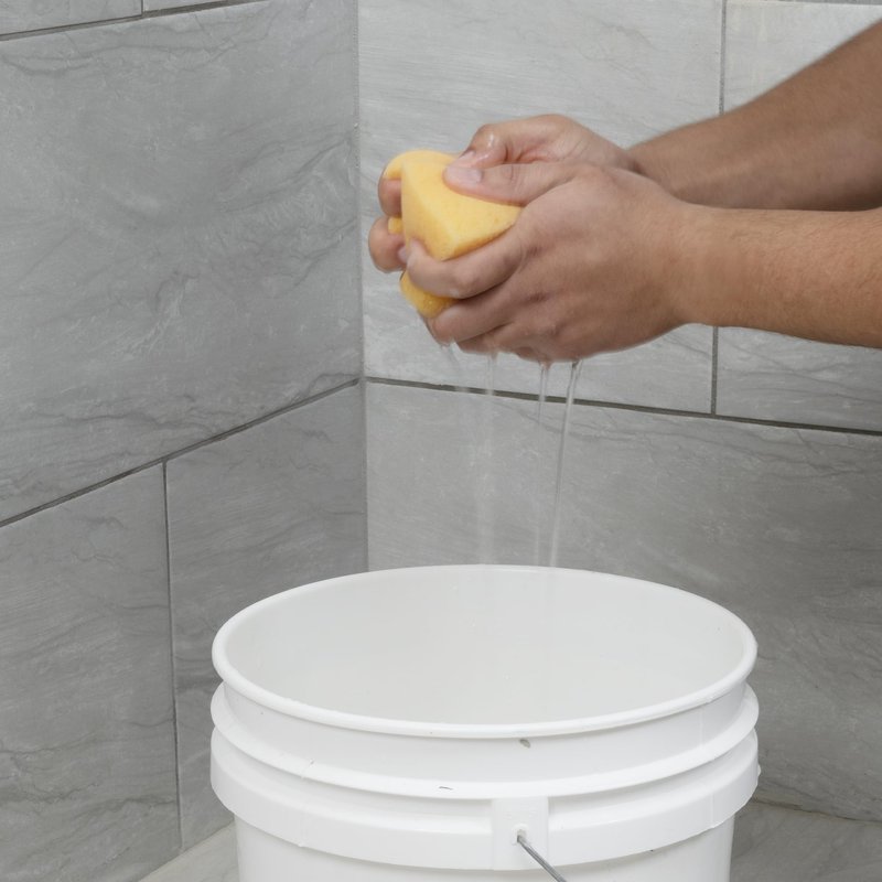 QEP 70006-18 Pro Square Grouting Sponge - All-Purpose Heavy-Duty, 6.7" x 4.6"