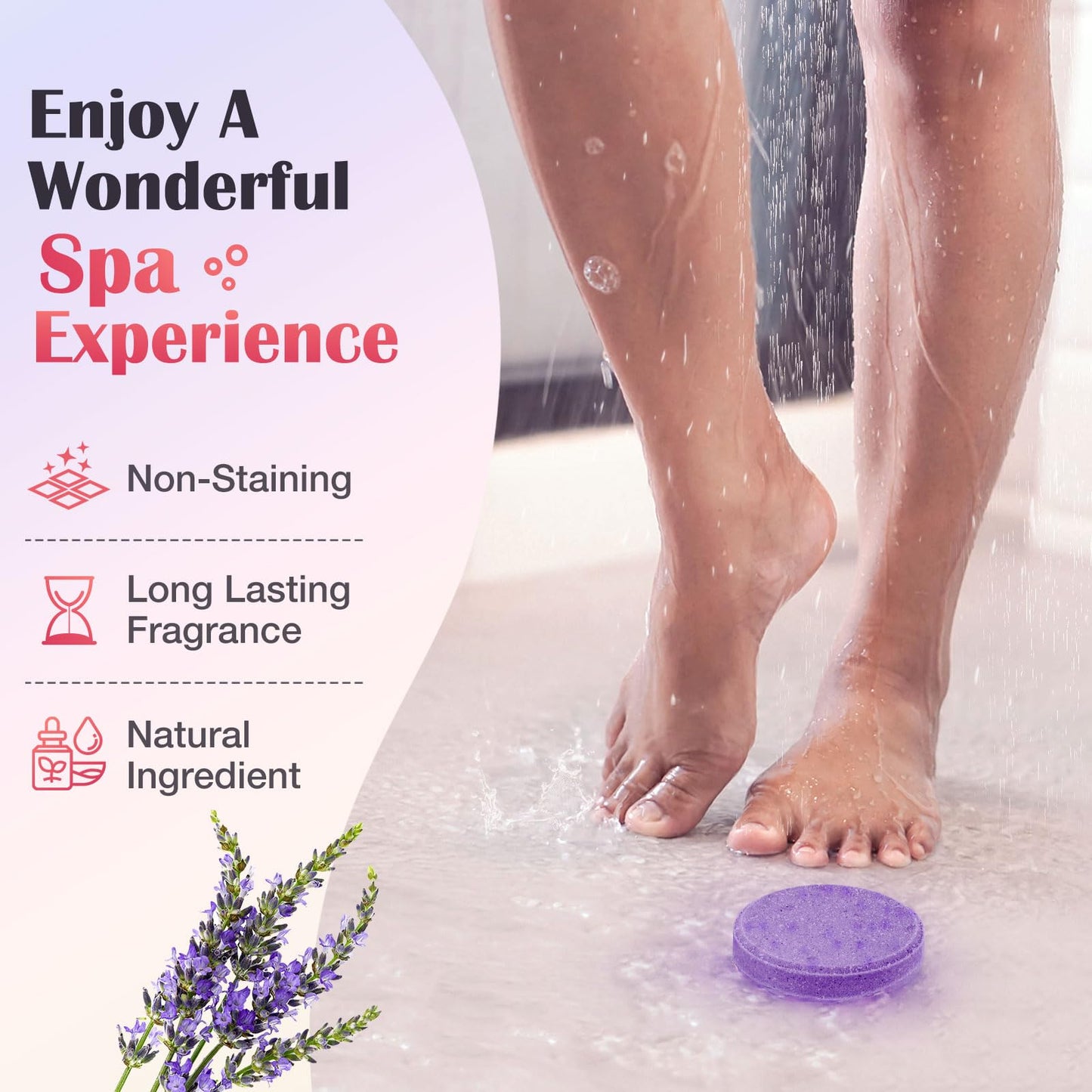 Qivatex Shower Steamers Aromatherapy, Birthday Gifts for Women, Teen Girls