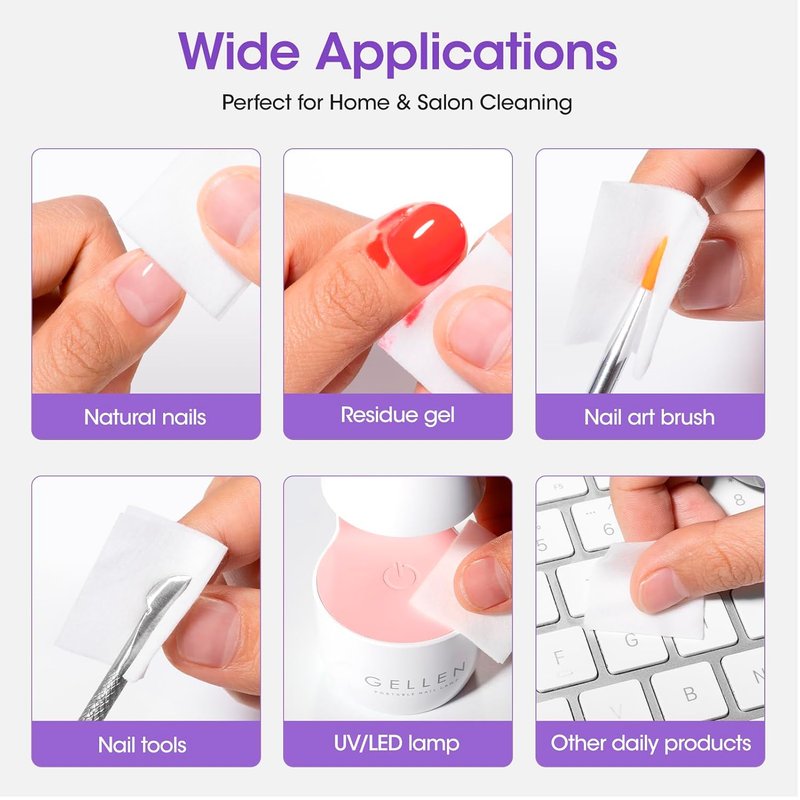 Gellen Slip Solution for Polygel Nails - 473ml Anti-Stick Liquid with Pump Bottle | Nail Brush Included