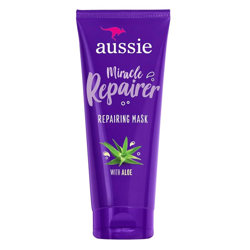 Aussie Miracle Repair Mask - Deep Conditioning Treatment for Damaged Hair | 8.8 oz