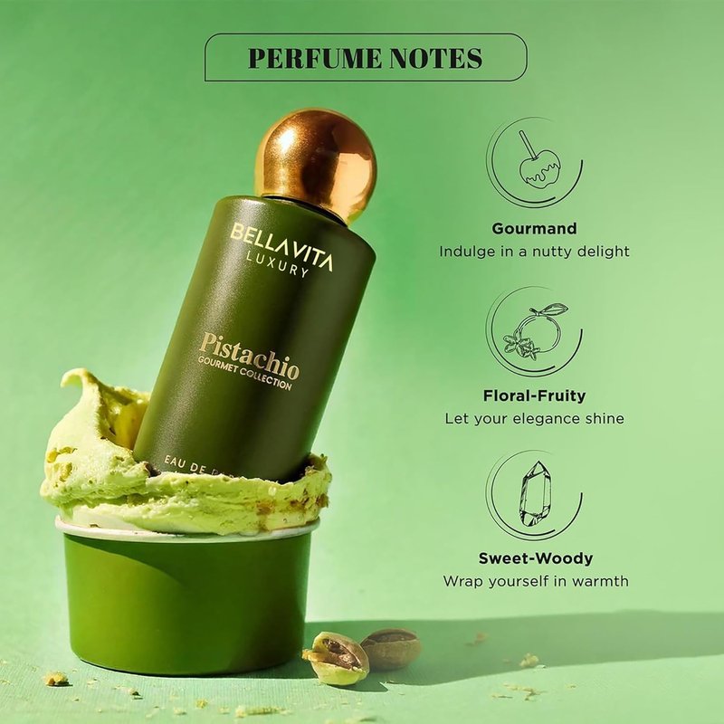 Pistachio Gourmet Collection Unisex Fragrance - 3.4 oz EDP Spray | Luxurious Scent