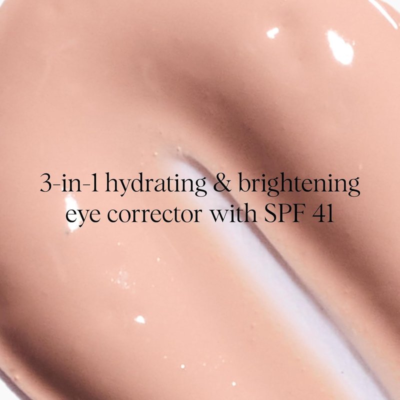 DRMTLGY Luminous Eye Corrector SPF 41 - Hydrating Anti-Aging Tinted Cream for Dark Circles - Fair, 0.25 fl oz