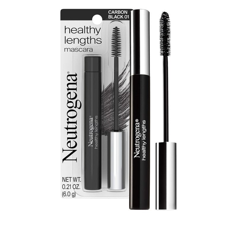 Neutrogena Healthy Lengths Mascara - Lengthening Formula with Vitamin E & Olive Oil | Carbon Black 0.21 oz