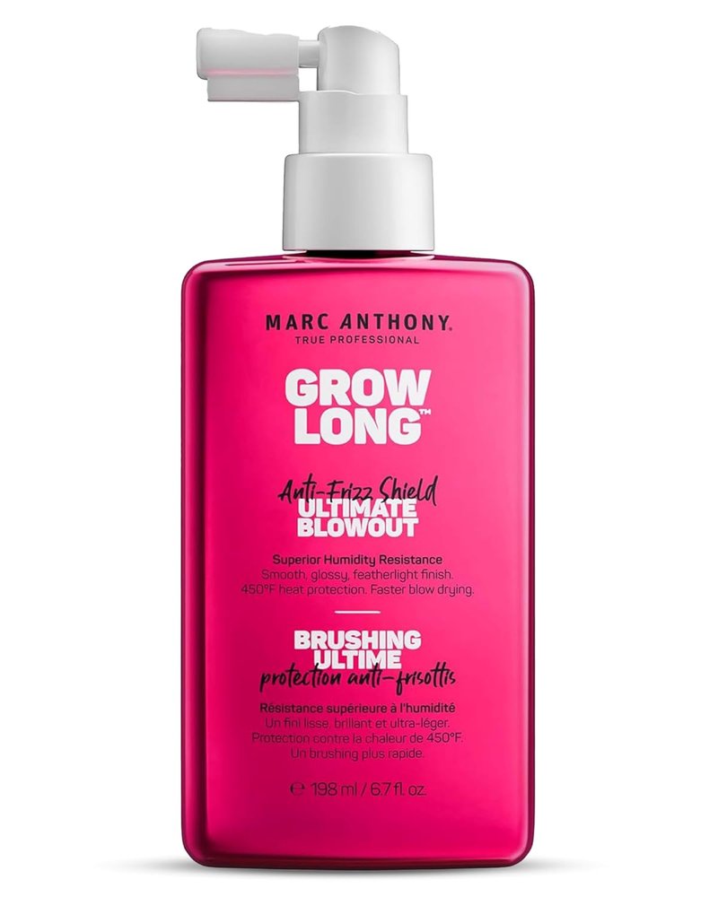 Marc Anthony Anti-Frizz Shield Blowout Spray - Smooth, Shiny Hair in Humidity - 6.7 oz | Heat Protectant