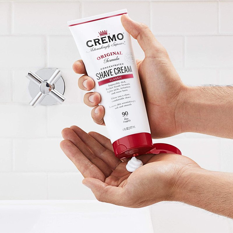 Cremo Shave Cream, Barber Grade | Original | Fights Razor Burn | 6 Fl Oz | Pack of 2