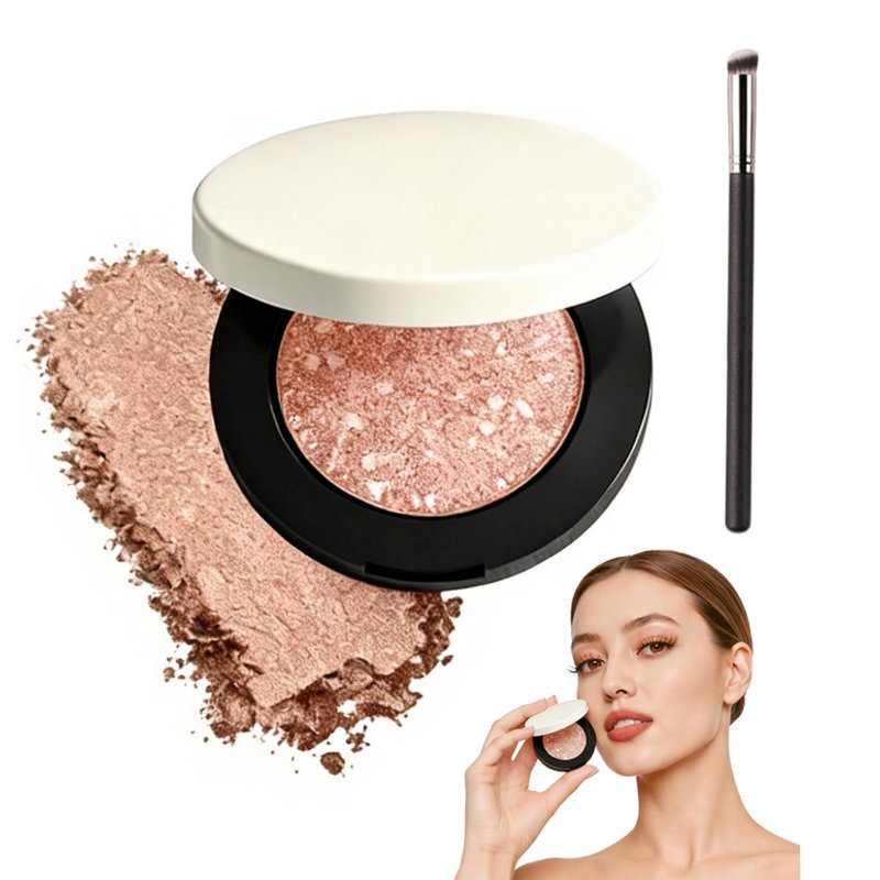Multicolor Metallic Eyeshadow, 2026 New Multi Chromatic Shimmer Eyeshadow, Buildable Eye shadow Palette for Daily Makeup, High Pigment Eye shadow for All Skin Tones (02Skin)