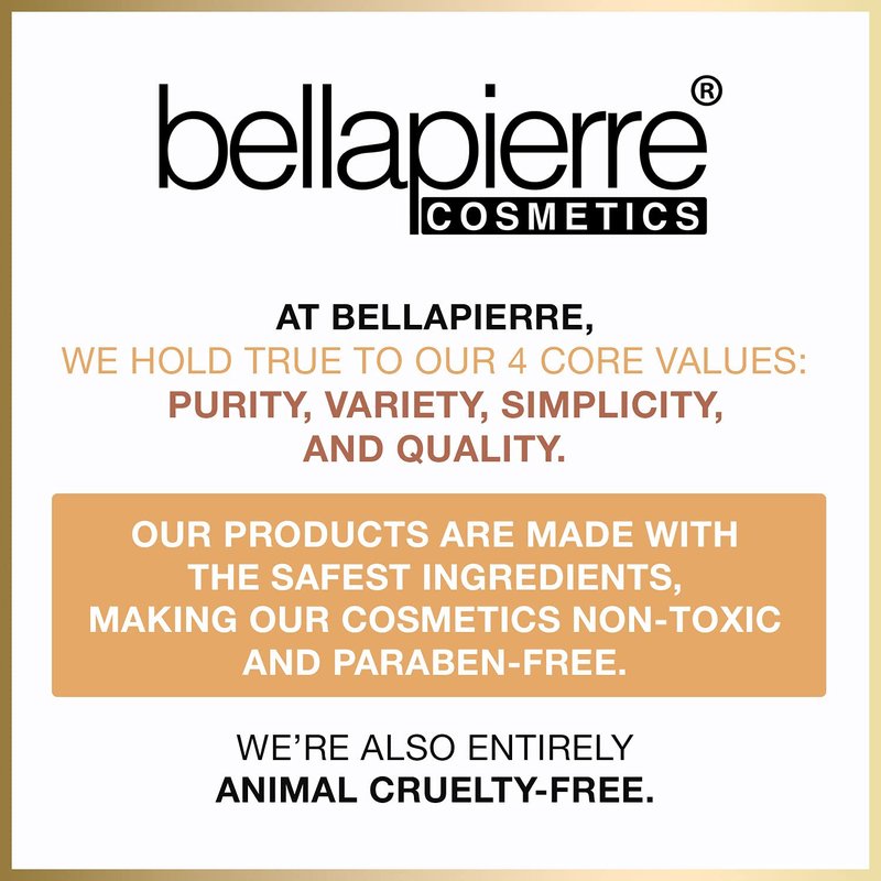 bellapierre Matte Lipstick – Long-Lasting Mineral Lip Color with Vitamins C & E, Nourishing Formula, Natural Matte Finish, Clean, Paraben-Free, Cruelty-Free – 0.12 oz – Fire Red