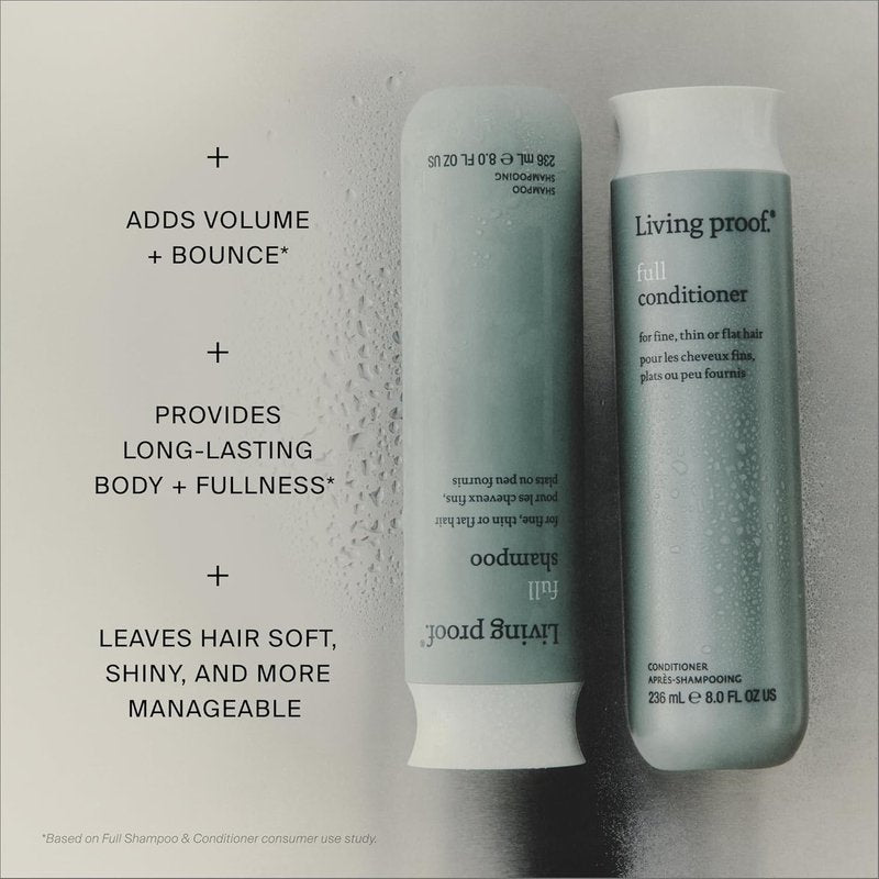Living Proof Full Shampoo - Volumizing Formula for Bounce & Fullness | Paraben & Silicone Free, Safe for Color-Treated Hair