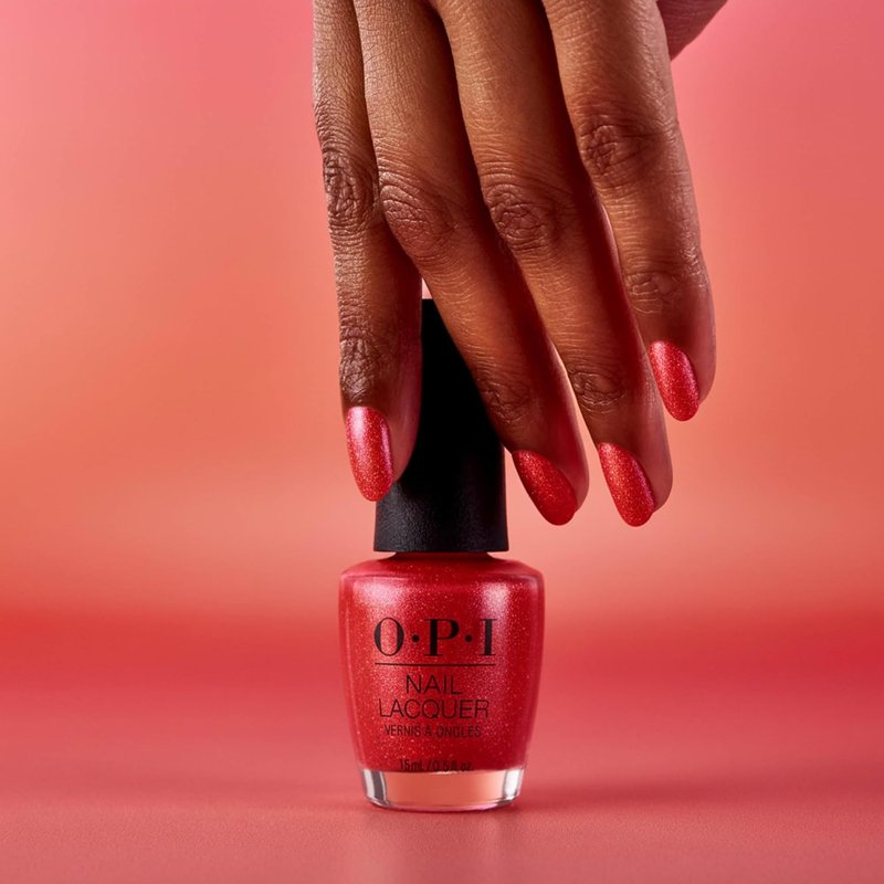 OPI Nail Lacquer | Chip Resistant Nail Polish in Crème, Shimmer & Glitter | Fast Drying Formula | New OPIcons Collection