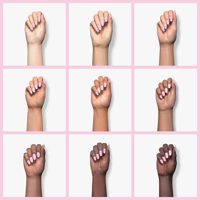 GAOY Jelly Nude Gel Nail Polish, 16ml Sheer Pink Translucent Gel Polish, UV Light Cure for Nail Art DIY, 1719 Blush Pink