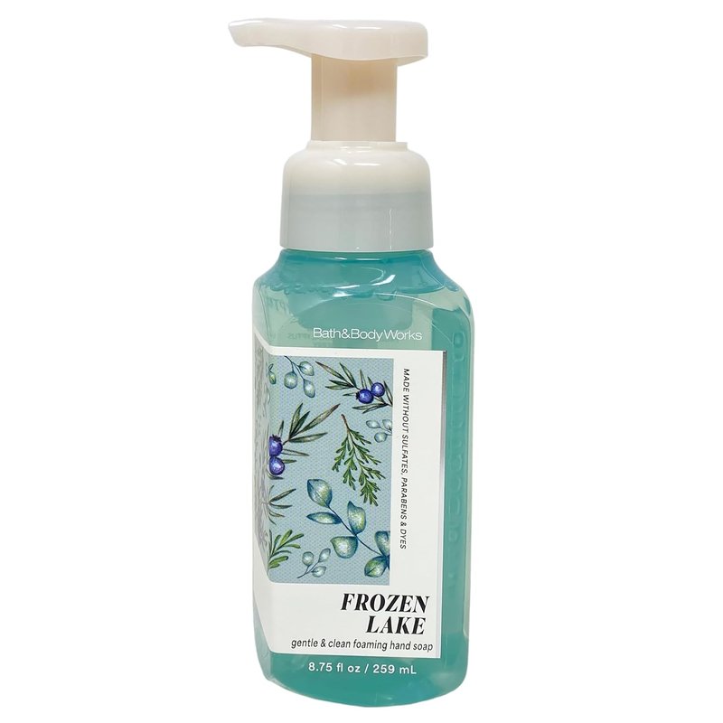 Frozen Lake Foaming Hand Soap - Gentle Clean Formula | Includes Peach Gardenia Sample