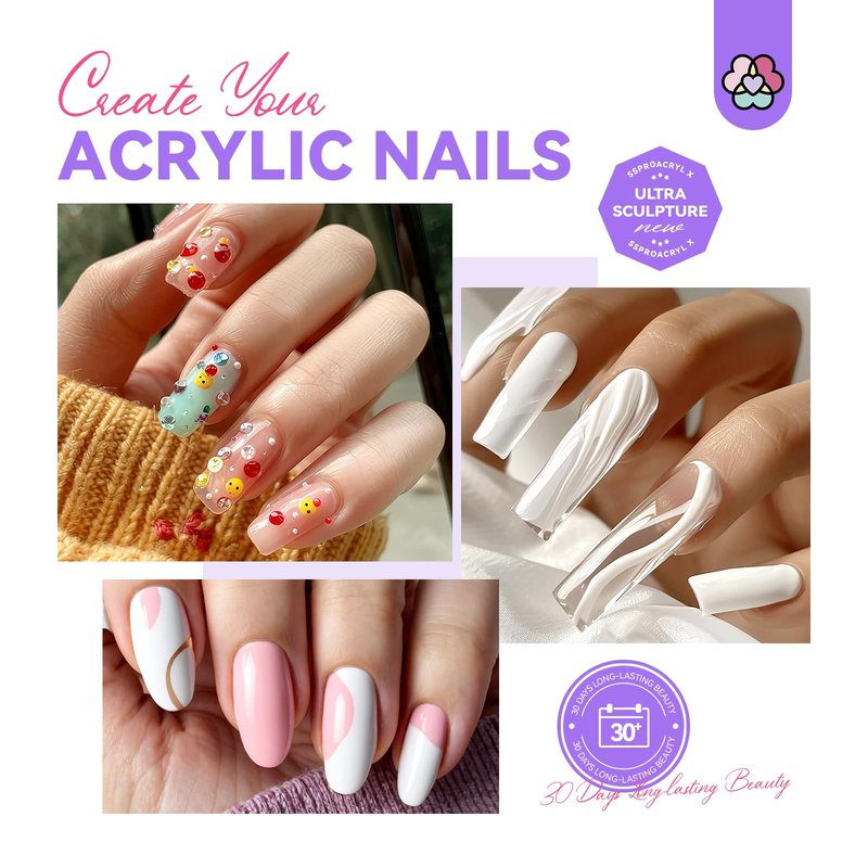 SAVILAND Pure EMA Monomer Acrylic Nail Liquid: 4 oz Pro Acrylic Monomer for Nails Extension with 12# Nail Brush Dappen Dish for Beginners DIY at Home Professional Salon Use
