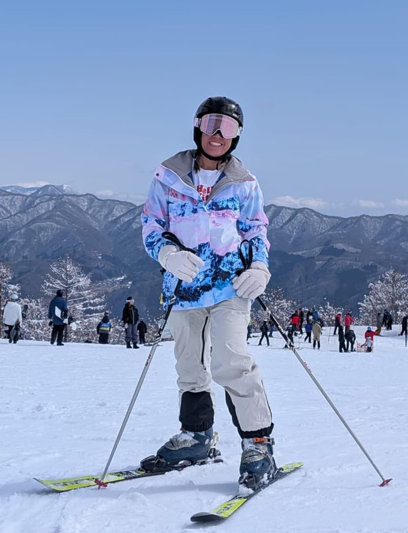 GSOU SNOW Womens Baggy Snowboard Pants Ski Bibs Snow Loose Overalls Waterproof Windproof Insulated Warm