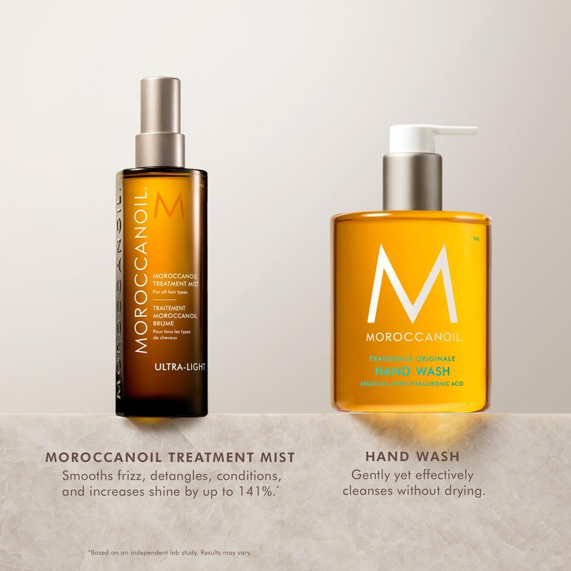 Moroccanoil Treatment Hair Oil Mist & Hand Wash Gift Set