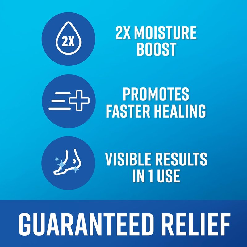 O’Keeffe’s Heel Repair Kit - Intense Renewal Foot Cream & Reusable Foot Sleeves | Exfoliates & Softens Dry Heels (1 Pair)
