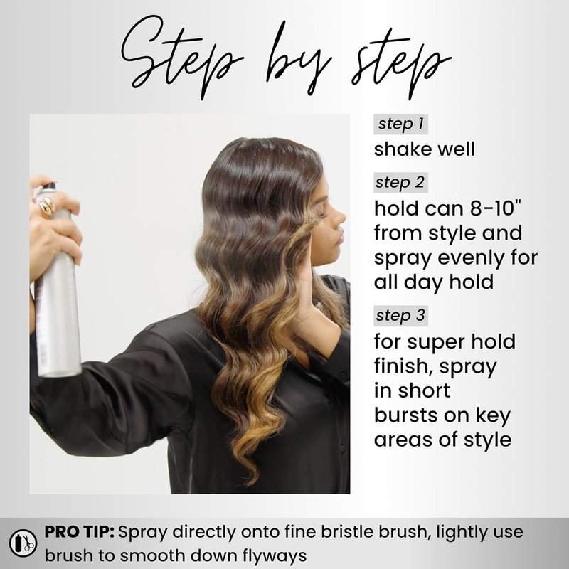 Kenra Professional Platinum Finishing Spray 26 - Maximum Hold Hairspray for All Hair Types | Humidity-Resistant, Fast-Drying Finish