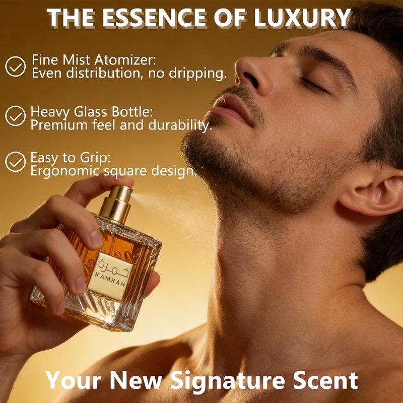 Skiennix Eau De Parfum - Long Lasting Warm & Spicy Fragrance | 3.4 Oz Elegant Crystal Bottle