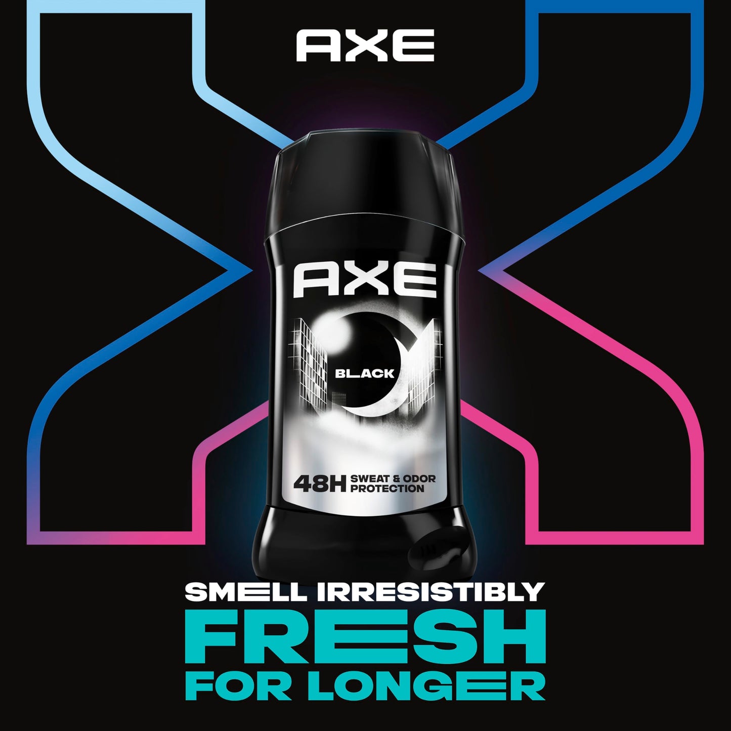 AXE Antiperspirant Stick for Men 12 Count Black 48 Hour Sweat and Odor Protection for Long Lasting Freshness, Frozen Pear & Cedarwood Men's Deodorant 2.7 oz