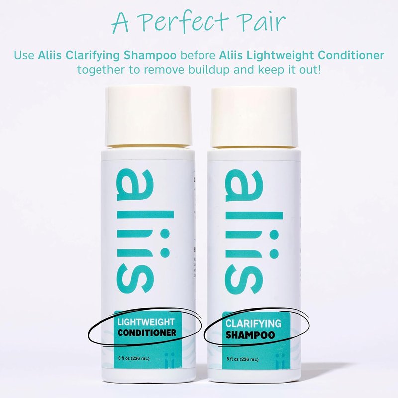 ALIIS Clarifying Shampoo - Deep Cleansing Formula for Scalp Reset & Oil Removal | pH-Balanced, Sulfate-Free, 8 oz