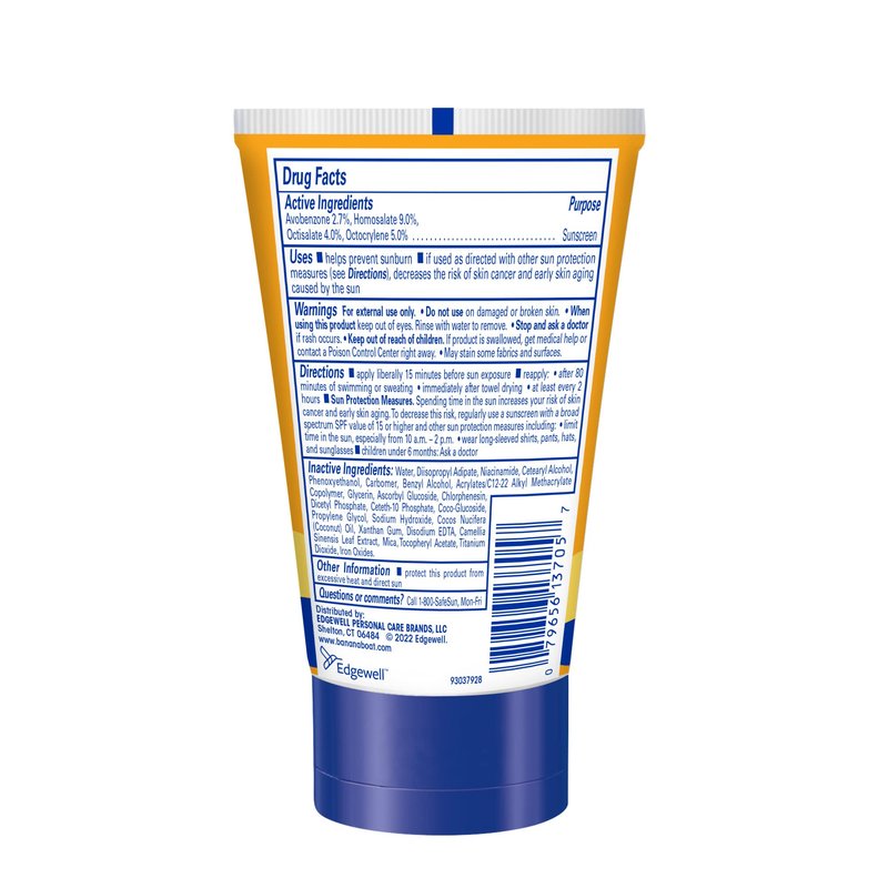 Banana Boat Protection + Vitamins Face Sunscreen Lotion SPF 50 | Travel Size Sunscreen for Face, Moisturizing with Vitamin C & Vitamin B3 Niacinamide, SPF 50 Sunblock Lotion, Fragrance Free, 2Fl Oz