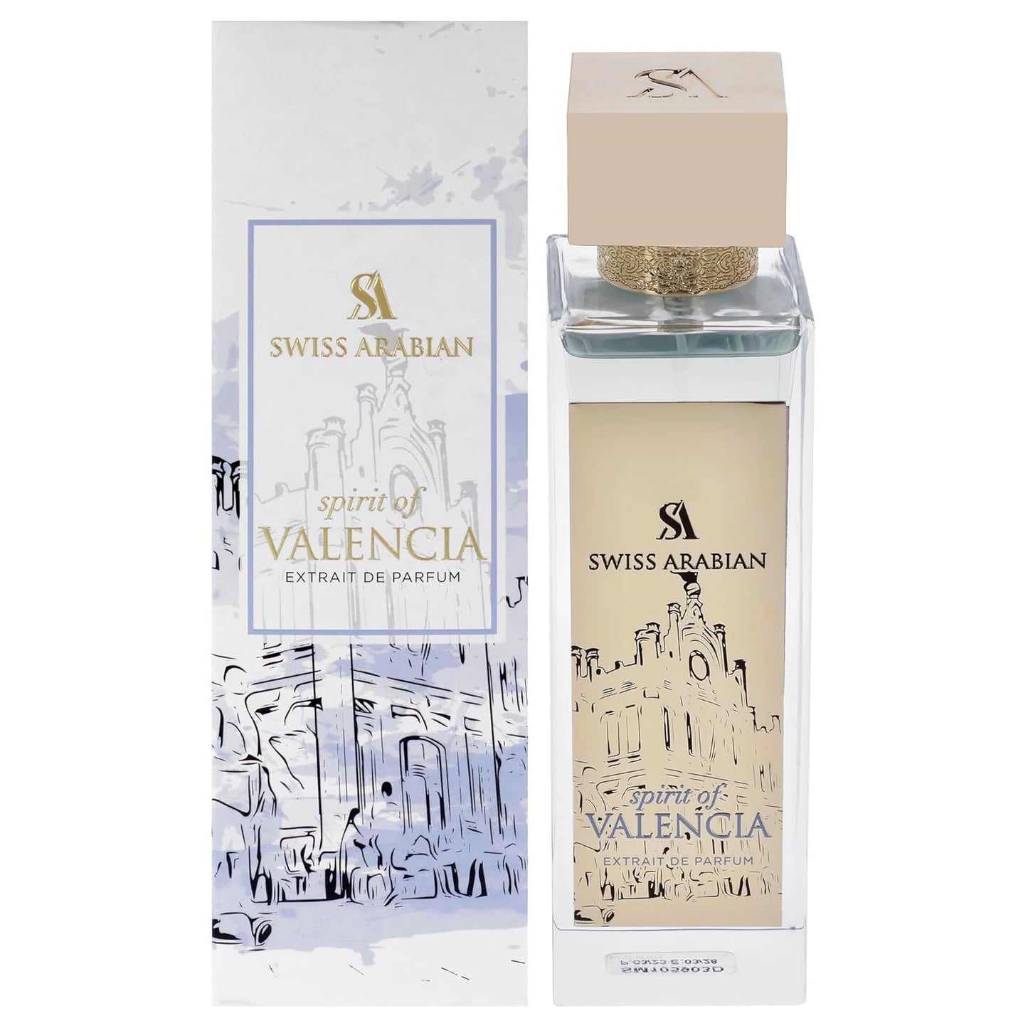 Swiss Arabian Spirit of Valencia - Long Lasting Unisex Extrait de Parfum - Citrus, Floral & Amber - 3.4 oz