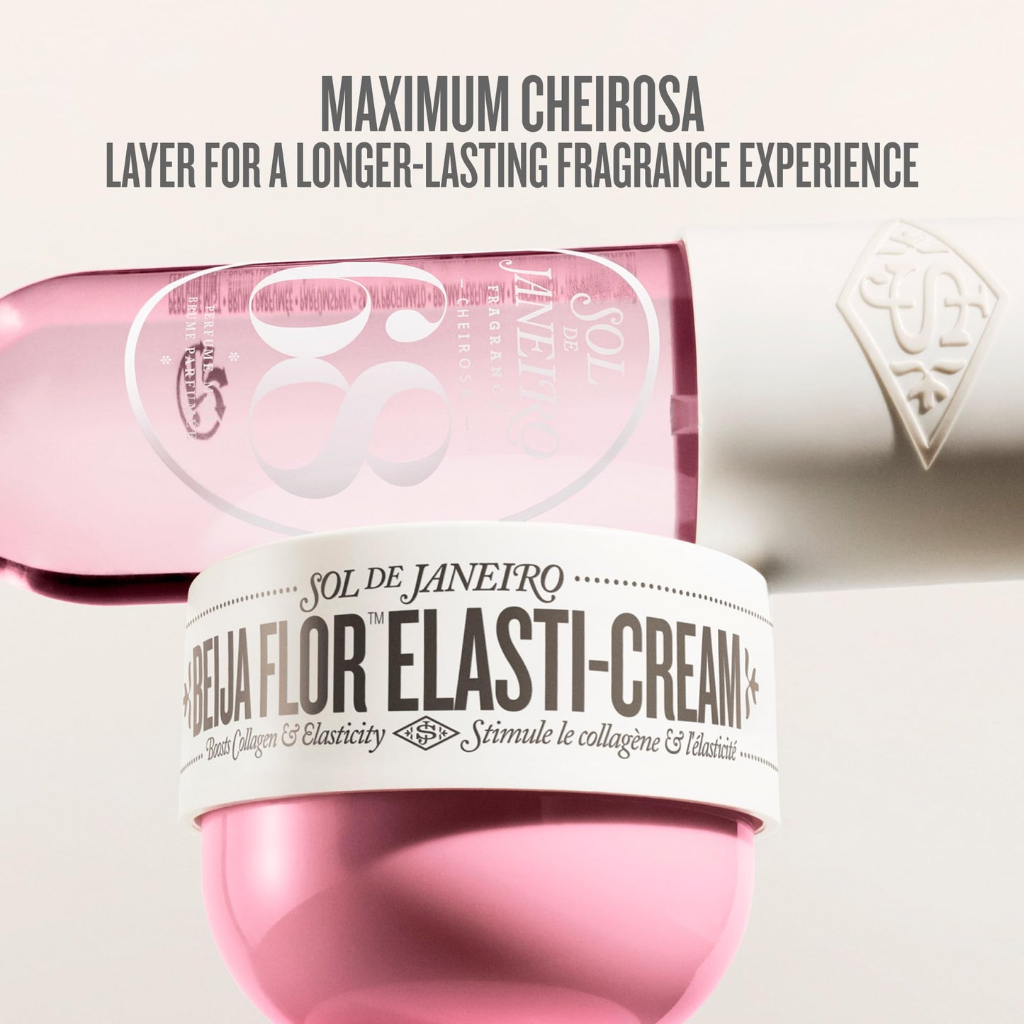 Sol de Janeiro Collagen Boosting Beija Flor Elasti-Cream Body Cream Set, Amazon Exclusive