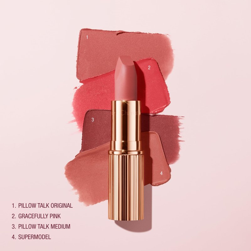 Charlotte Tilbury Matte Revolution Lipstick - Long Lasting, Matte Lipstick with Buildable Color & Lip-Loving Ingredients - Creamy, Easy to Blend Formula - Supermodel