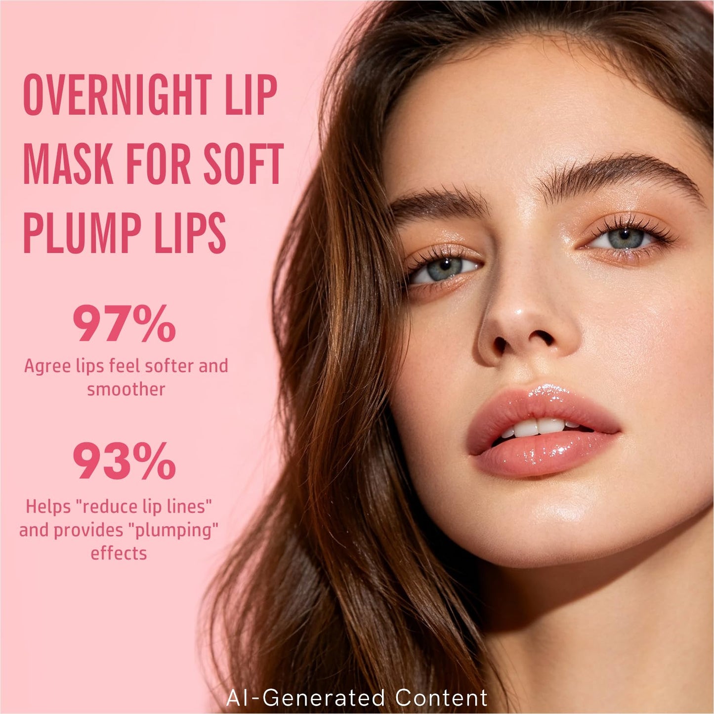 KIMUSE Lip Mask Set, 4PCS Lip Sleeping Mask Overnight Treatment Lip Care Products, Moisturize & Nourish, Flaky, Cracked Dry Lips, Intense Hydration with Shea Butter (SET)