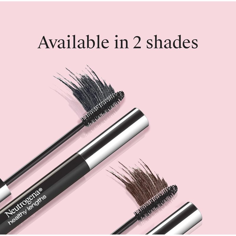 Neutrogena Healthy Lengths Mascara - Lengthening Formula with Vitamin E & Olive Oil | Carbon Black 0.21 oz