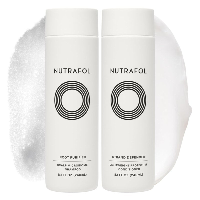 Nutrafol Shampoo & Conditioner Set | Thinning Hair Treatment, Enhances Volume & Strength - 8.1 Fl Oz