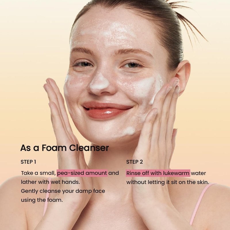BIODANCE Collagen Mask To Foam Cleanser, 2-in-1 Pore Care and Hydrating Foaming Facial Cleanser for Sensitive Skin, Gentle Face Wash, Korean Skin Careㅣ5.07 fl. oz. (150 ml)