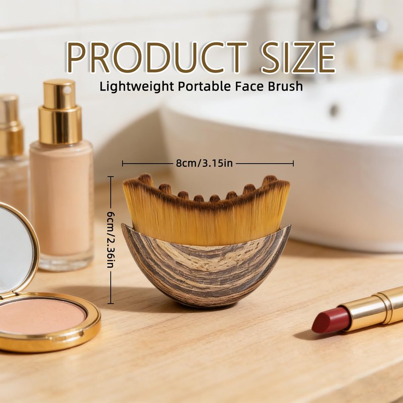 Hzyxgs Lymphatic Contour Face Brush, Lymphatic Face Brush for Drainage Massage,