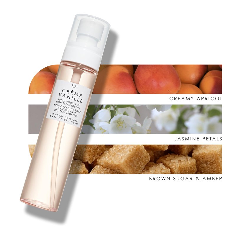 Le Monde Gourmand Crème Vanille Fresh Mist - 3.4 fl oz (100 ml) - Vanilla, Floral, Sweet Notes