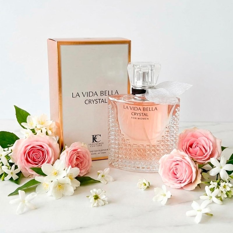 La Vida Bella Eau de Parfum for Women - Floral Fragrance with Warmth | 3.4 Fl Oz Elegant Perfume
