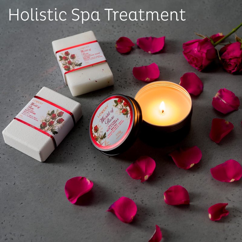 Mothers Day Spa Gifts for Women, Bath and Body Gift Set, Red Rose Gift Basket, 35Piece Stress Relief Spa Kit, Thank You, Birthday, Mom Gifts with Nail Care Kit, Body Scrub, Bubble Bath, Bath Bomb More