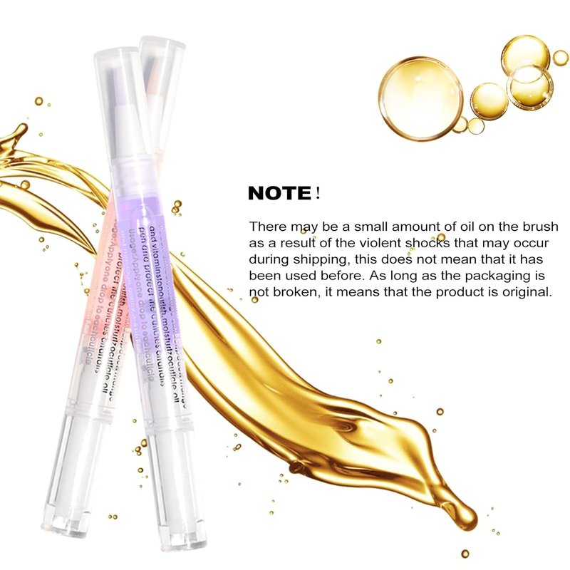 Skiennix Cuticle Oil Pen Set - 15pcs Professional Nail Care Kit for Revitalizing Dry Cuticles
