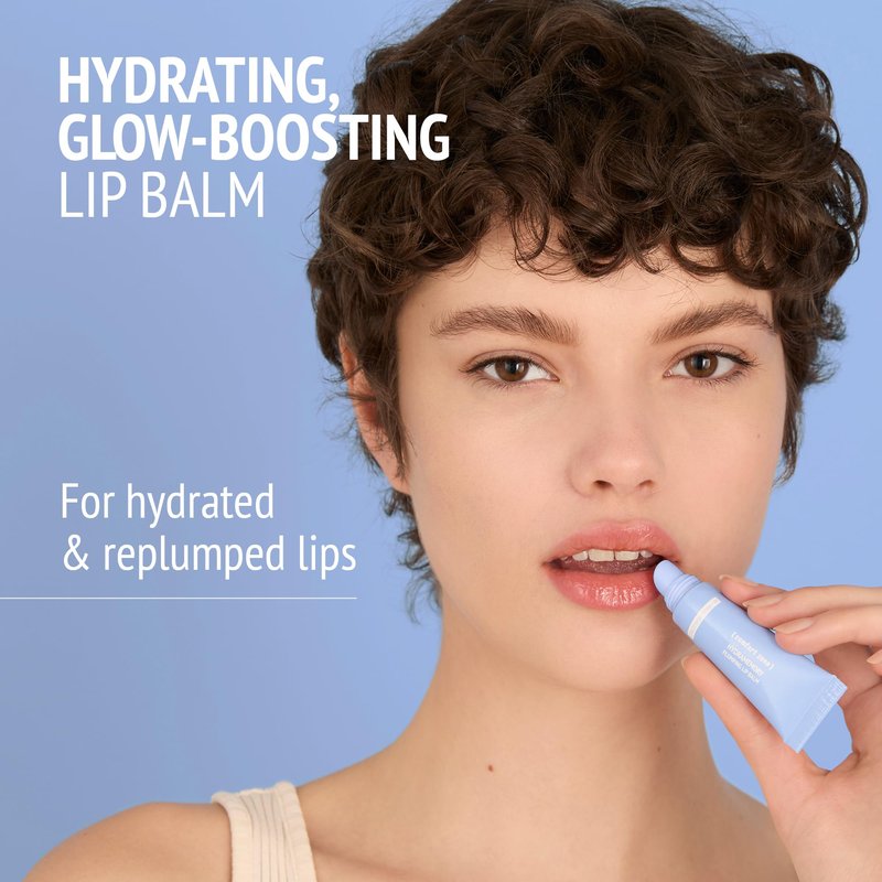 [ comfort zone ] Hydramemory Plumping Lip Balm, Glossy Finish, Non Sticky, Improves Appearance, Volumizing Treatment, Hydrates, Vegan, Prickly Pear, Hyaluronic Acid, Daily Care Routine, 0.34 Fl Oz