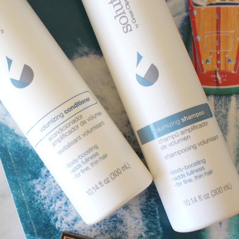 GREAT CLIPS Solutions Volumizing Conditioner, 10oz | Adds Volume, Thickness, & Shine | For Fine, Thin, & Oily Hair