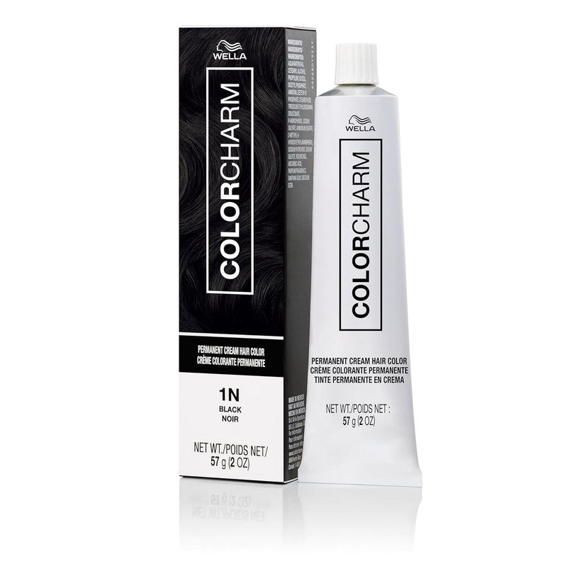 COLORCHARM Permanent Cream Hair Dye - Darkest Brown & Cool Espresso Shades | 100% Gray Coverage | Vegan Formula, 2 oz.