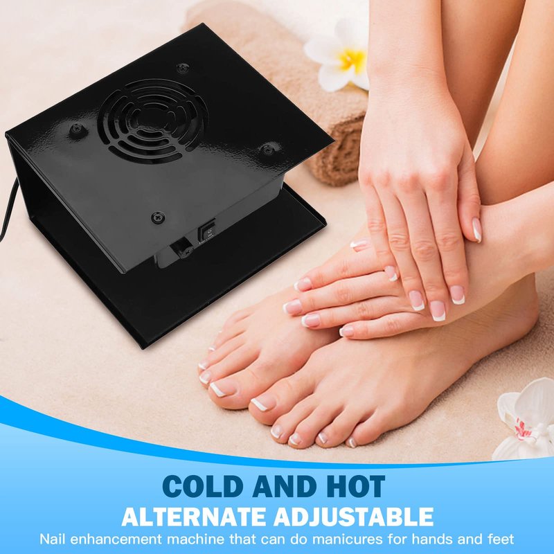 GGAIFbp Nail Dryer Fan for Regular Polish 110V 300W Professional Nail Drying Fan with Hot and Cool Air for Hands and Feet Salon Air Nail Dryer Blower Fan for Manicure Salon and Home Use